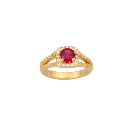 Δαχτυλίδι Σε Κίτρινο Χρυσό 14K Aloro (RI339 - ΖΧ1985)